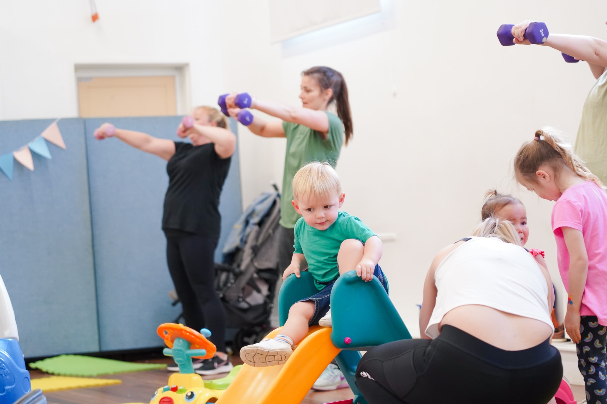 Trmmed Toned and Toddlers 'Fitness and Play'